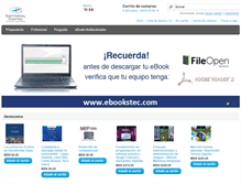 Tablet Screenshot of editorialdigitaltec.com